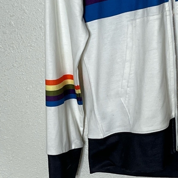 Lova Rainbow Hooded Jacket Sz Small - Picture 4 of 8